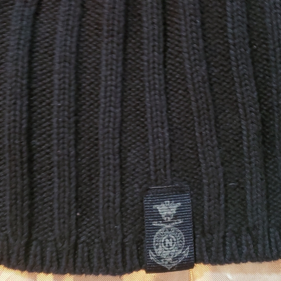 NAUTICA JEANS CO. Men's Black Sweater Sz. L - Picture 2 of 3